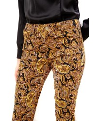 LIU JO 5-pocket trousers with fantasy print
