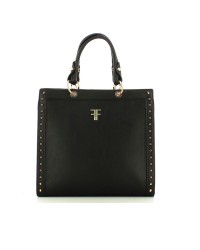 FRACOMINA Square bag with gold studs