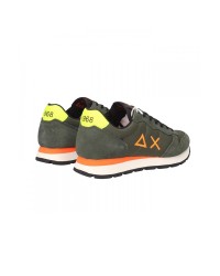 SUN 68 Sneakers with fluo logo