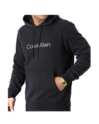CALVIN KLEIN Sweatshirt mit Kapuze und Logo auf der Vorderseite