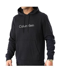 CALVIN KLEIN Sweatshirt mit Kapuze und Logo auf der Vorderseite