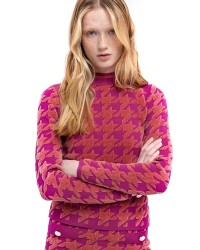 FRACOMINA Slim patterned sweater