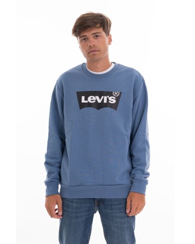 LEVIS Rundhals-Sweatshirt mit Max-Logo