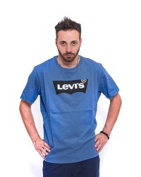LEVIS Basic T-Shirt und Frontlogo