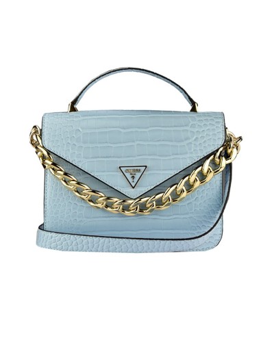 GUESS Python print handbag - LIGHT BLUE