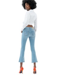 FRACOMINA Flared cropped jeans