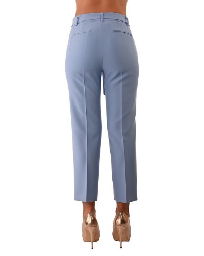 KOCCA Short chino trousers with bow belt
