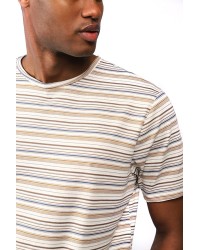 IMPERIAL Multicolor striped T-shirt